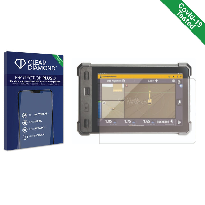 Clear Diamond Anti-viral Screen Protector for Trimble TD540