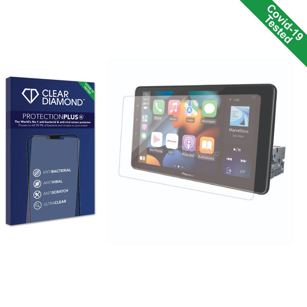 Clear Diamond Anti-viral Screen Protector for Pioneer DMH-WT3800NEX