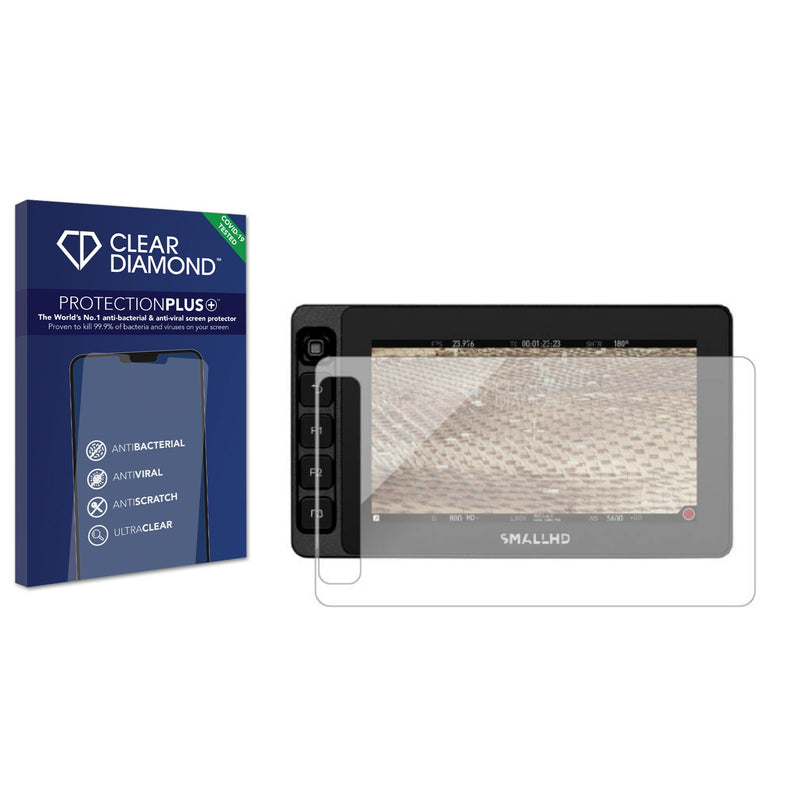 Clear Diamond Anti-viral Screen Protector for SmallHD Ultra 5