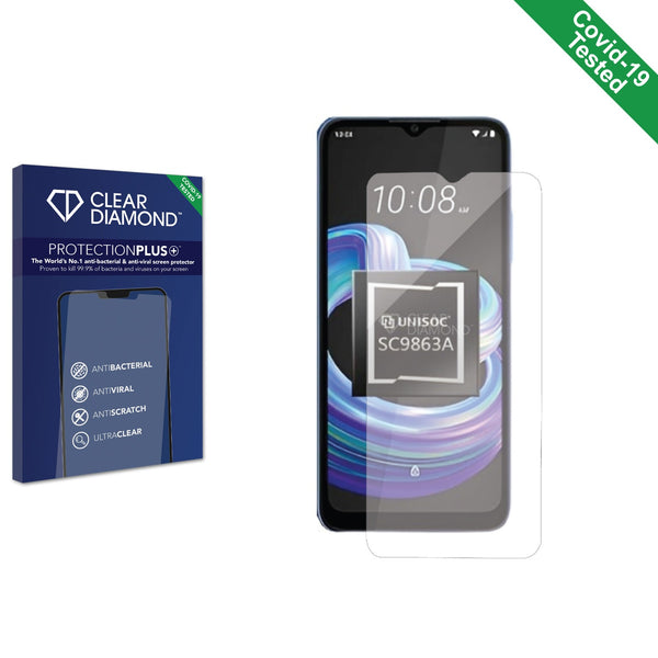 Clear Diamond Anti-viral Screen Protector for HTC Wildfire E3 lite