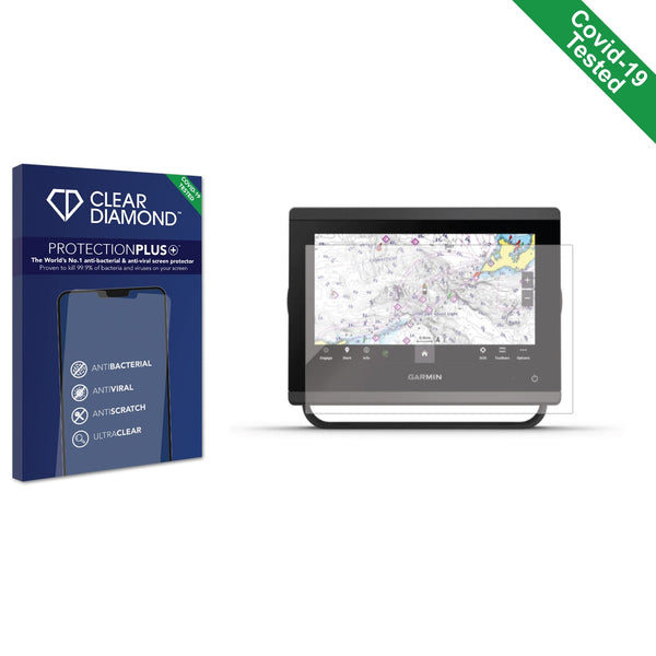 Clear Diamond Anti-viral Screen Protector for Garmin GPSMAP 753xsv