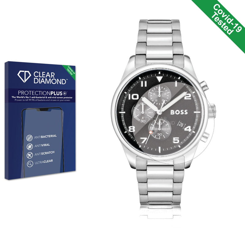 Clear Diamond Anti-viral Screen Protector for Hugo Boss Chronograph 58114171