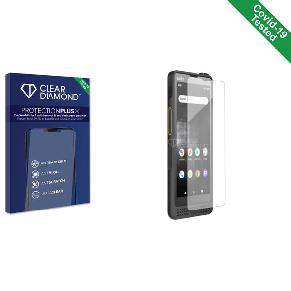 Clear Diamond Anti-viral Screen Protector for Sonim XP10