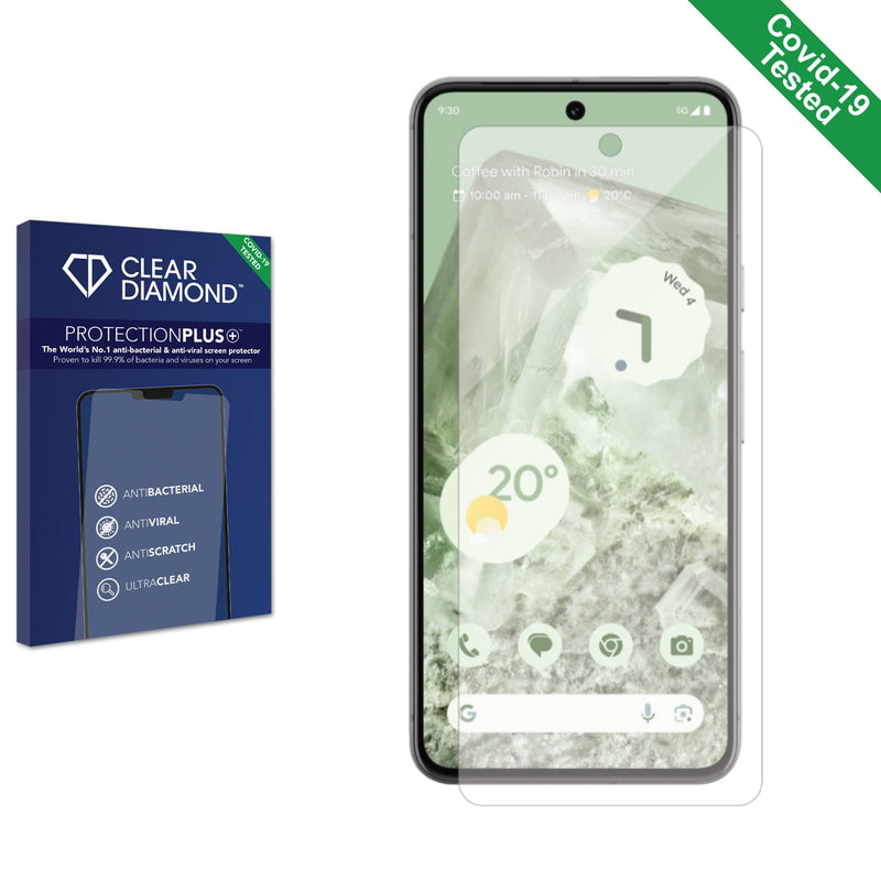 Clear Diamond Anti-viral Screen Protector for Google Pixel 8