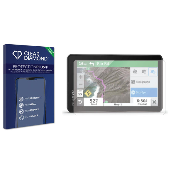 Anti-bacterial Screen Protector for Garmin Zumo XT