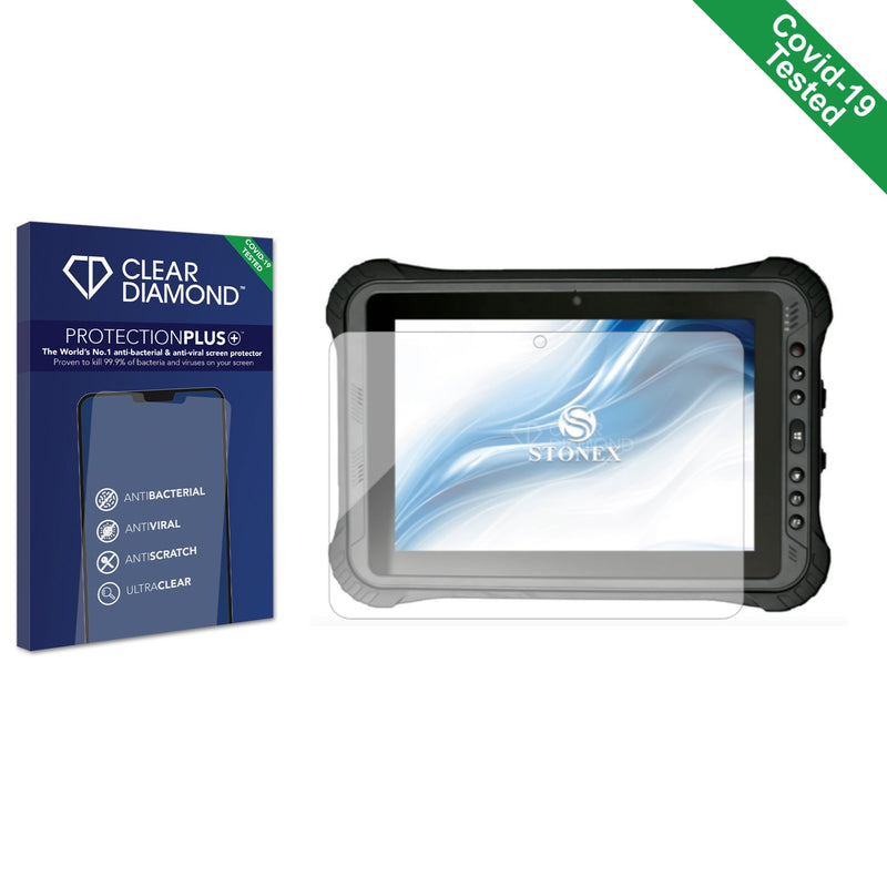 Clear Diamond Anti-viral Screen Protector for Stonex SRT10W Rugged Tablet