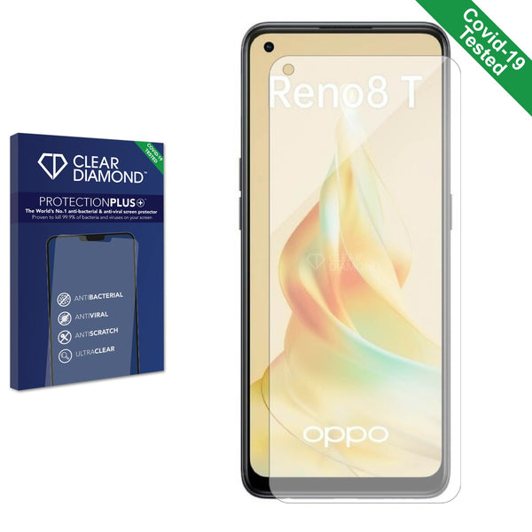 Clear Diamond Anti-viral Screen Protector for Oppo Reno 8T