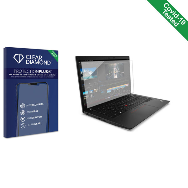 Clear Diamond Anti-viral Screen Protector for Lenovo ThinkPad L14 Gen 4