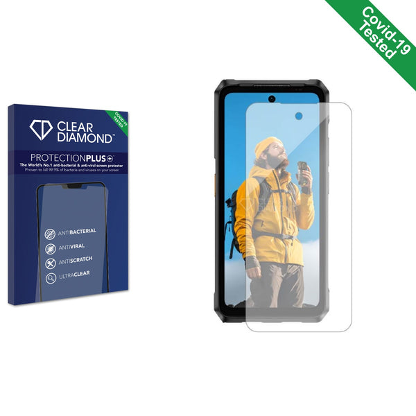 Clear Diamond Anti-viral Screen Protector for Ulefone Armor 26 Ultra