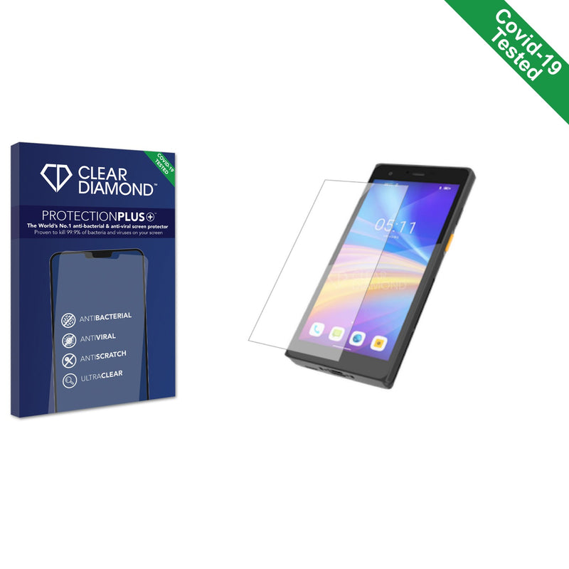 Clear Diamond Anti-viral Screen Protector for Werock Scoria P160