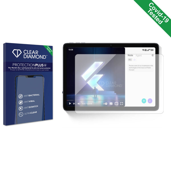 Clear Diamond Anti-viral Screen Protector for Umidigi G3 Tab