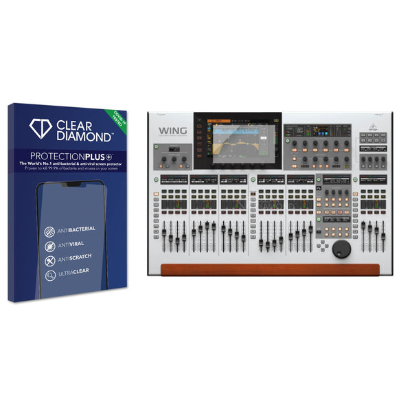 2 Pellicole Protettive Per Behringer Wing Rack – Trasparenti, Anti-graffio E Anti-impronta, Made In Germany