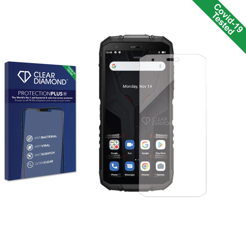 Clear Diamond Anti-viral Screen Protector for Doogee S41 Pro