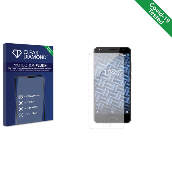 Clear Diamond Anti-viral Screen Protector for Energy Sistem Phone Pro 3