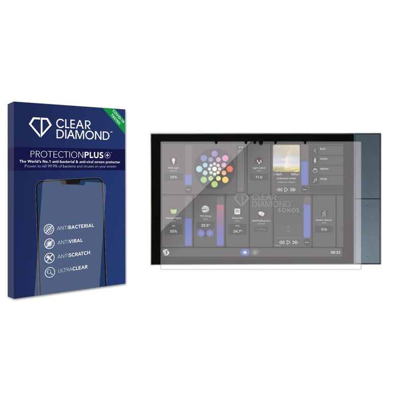 Anti-bacterial Screen Protector for Shelly Wall Display XL