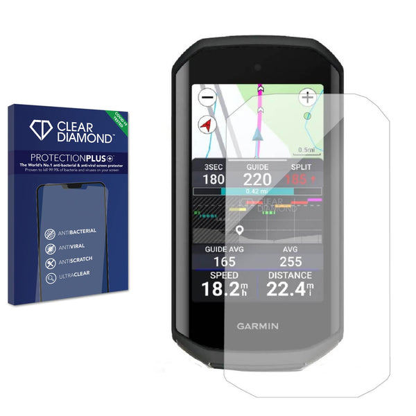 Anti-bacterial Screen Protector for Garmin Edge 1050