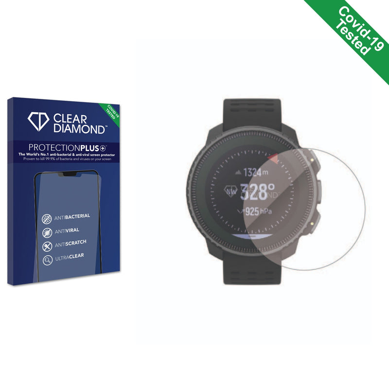 Clear Diamond Anti-viral Screen Protector for Suunto Vertical Solar