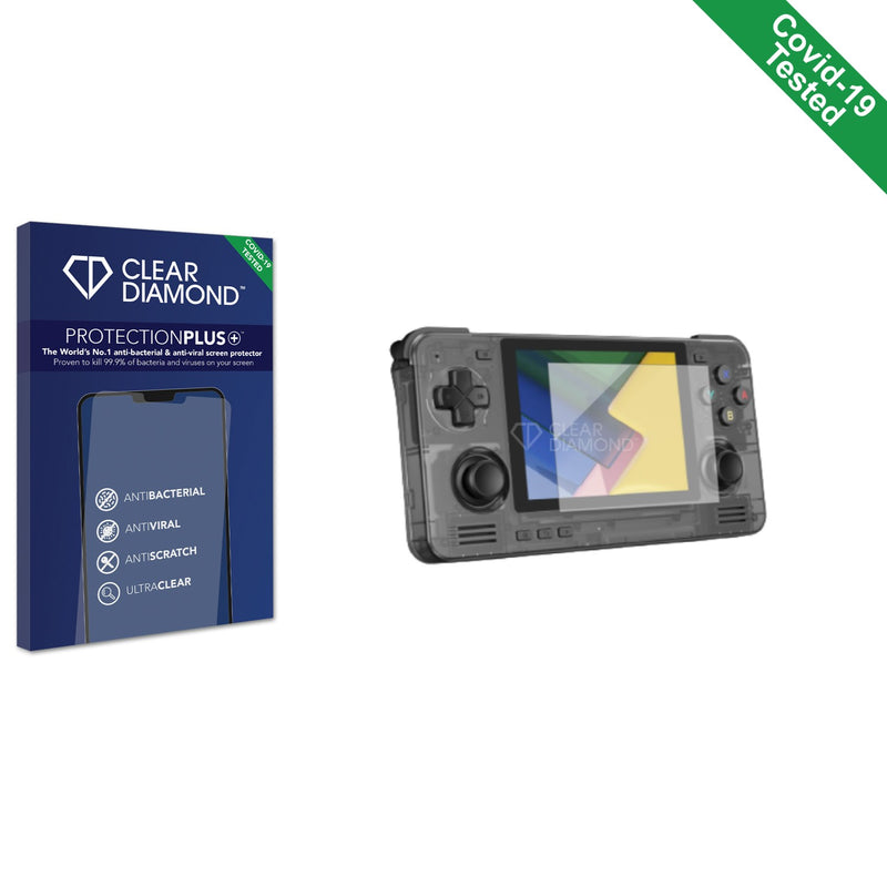 Clear Diamond Anti-viral Screen Protector for Retroid Pocket 2S Handheld