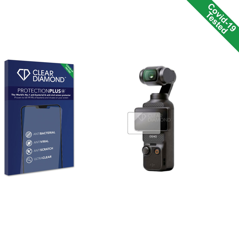 Clear Diamond Anti-viral Screen Protector for DJI Osmo Pocket 3