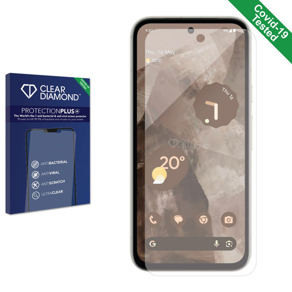 Clear Diamond Anti-viral Screen Protector for Google Pixel 8a