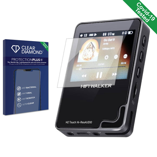 Clear Diamond Anti-viral Screen Protector for HifiWalker H2