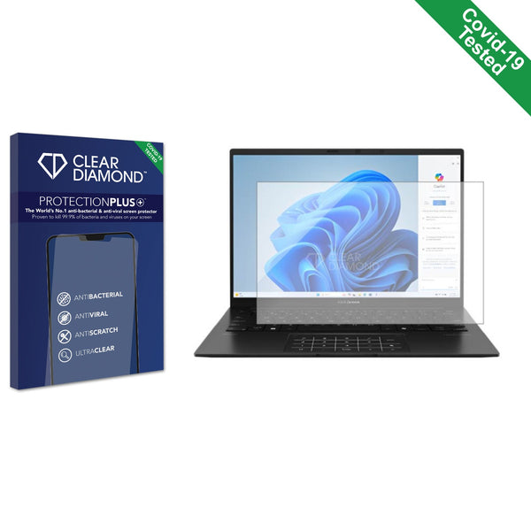 Clear Diamond Anti-viral Screen Protector for ASUS ZenBook 14 OLED UM3406