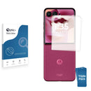 3pk Optic+ Nano Glass Screen Protectors for Motorola Razr 2025
