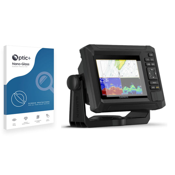 Optic+ Nano Glass Screen Protector for Garmin ECHOMAP UHD2 5