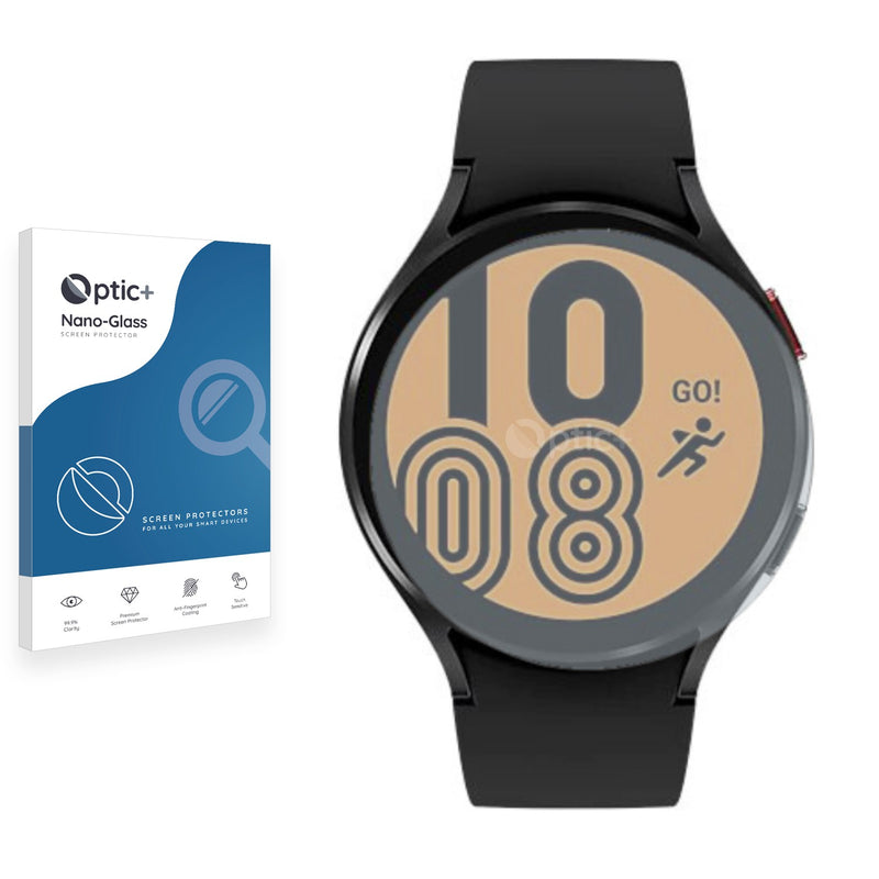 Optic+ Nano Glass Screen Protector for Samsung Galaxy Watch 4 (44mm)