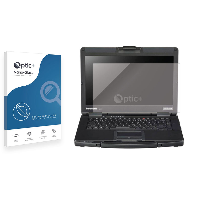 Optic+ Nano Glass Screen Protector for Panasonic Toughbook CF-54