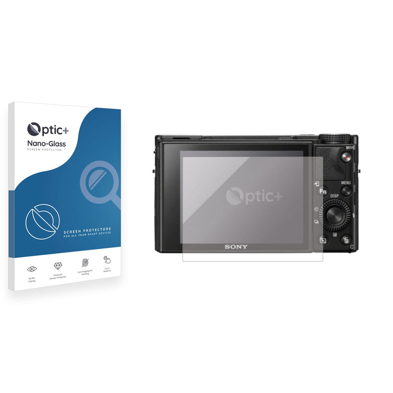 Optic+ Nano Glass Screen Protector for Sony Cyber-Shot DSC-RX100 V