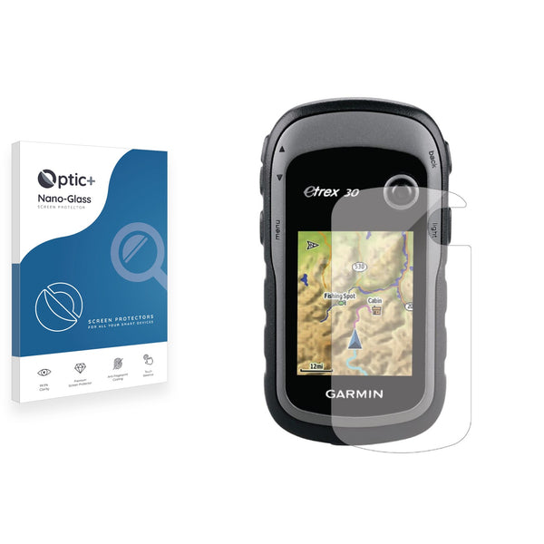 Optic+ Nano Glass Screen Protector for Garmin eTrex 30