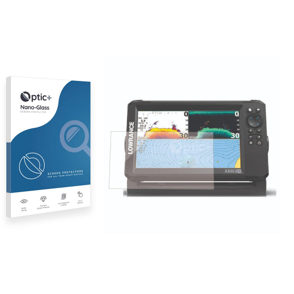 Optic+ Nano Glass Screen Protector for Lowrance Eagle