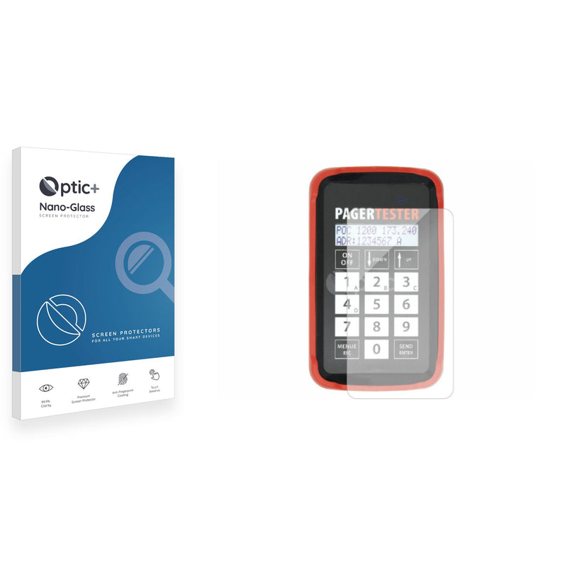 Nano Glass screen protector for Emmerl Pagertester