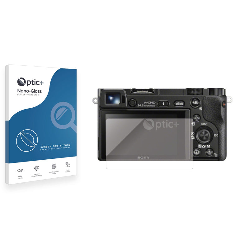 Optic+ Nano Glass Screen Protector for Sony Alpha 6000