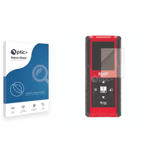 Optic+ Nano Glass Screen Protector for Milwaukee 100M Laser Distance Measurer