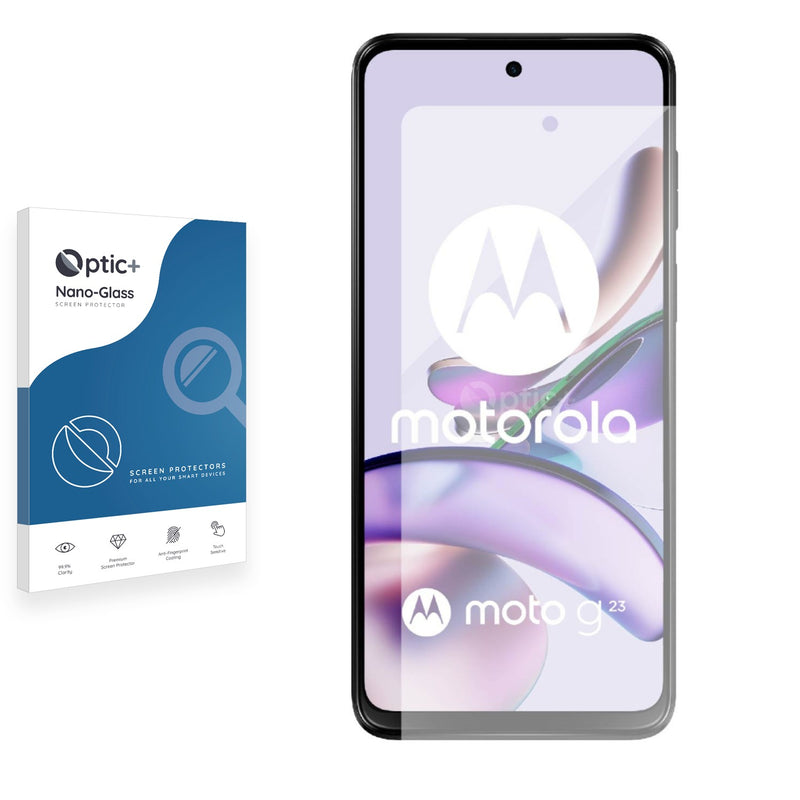 Optic+ Nano Glass Screen Protector for Motorola Moto G23