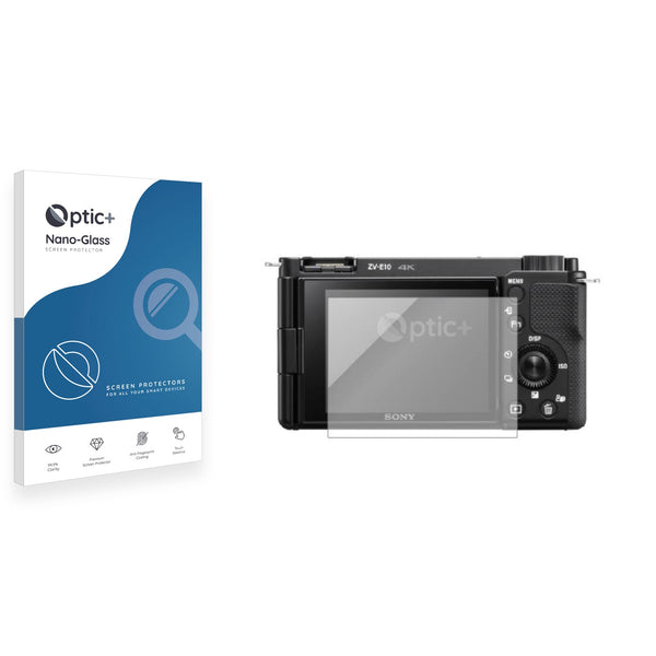 Optic+ Nano Glass Screen Protector for Sony ZV-E10
