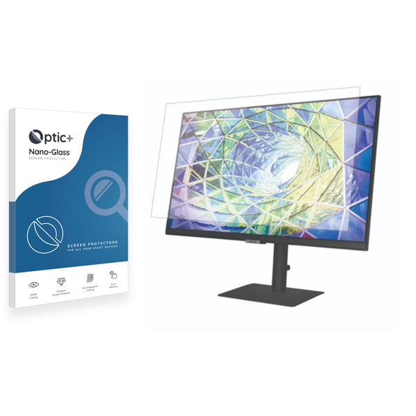 Optic+ Nano Glass Screen Protector for Samsung LS27A800U 27" Business Monitor