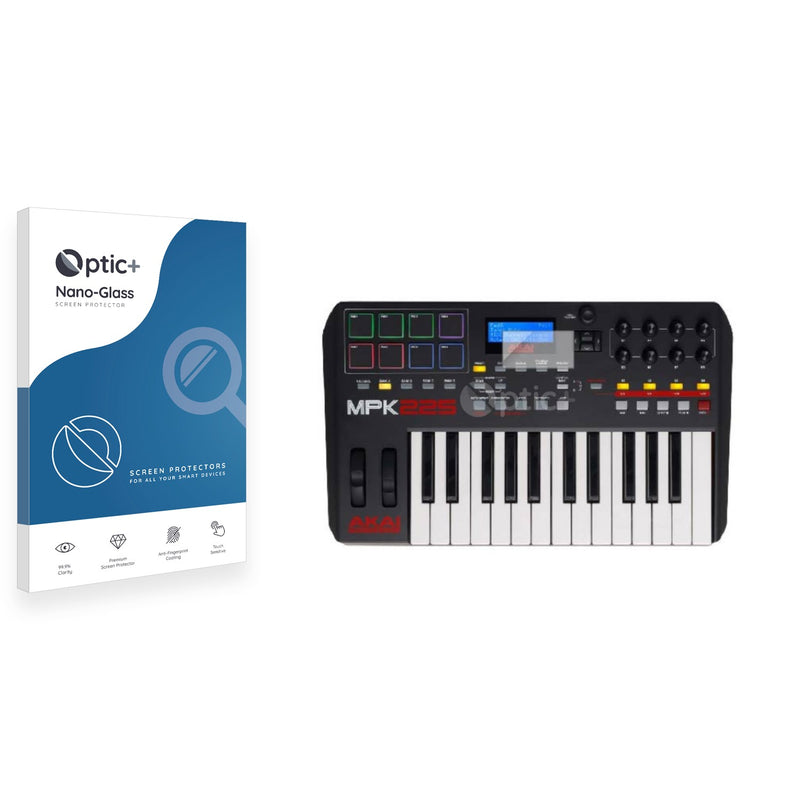 Optic+ Nano Glass Screen Protector for Akai MPK 225