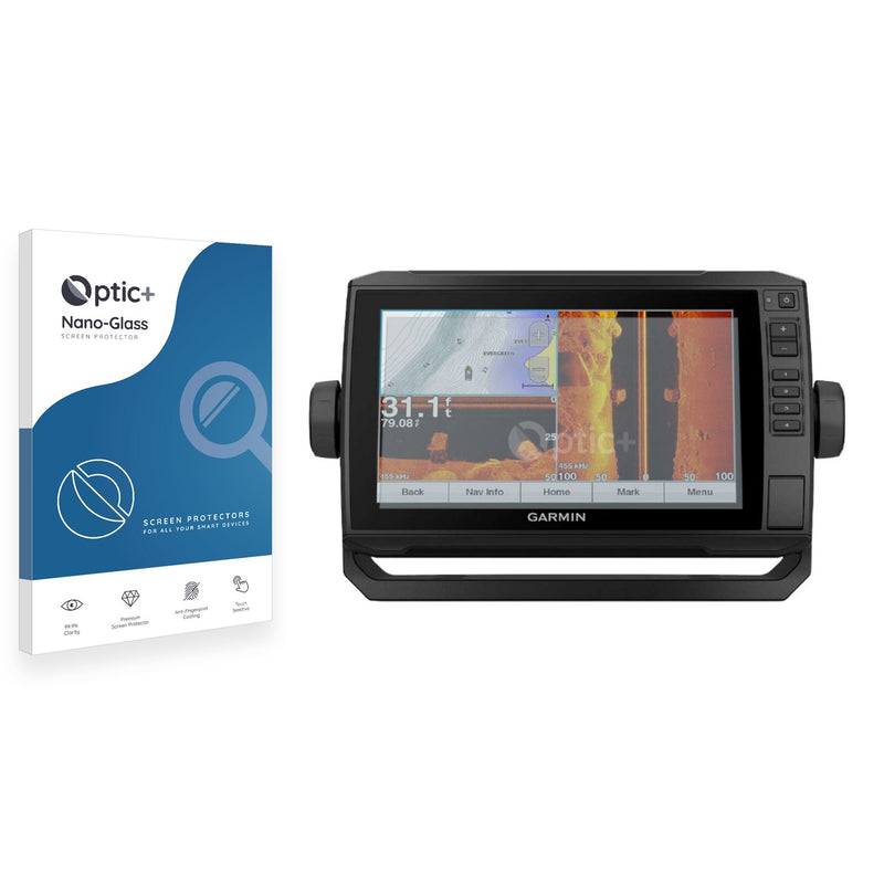 Optic+ Nano Glass Screen Protector for Garmin echoMAP UHD 93sv