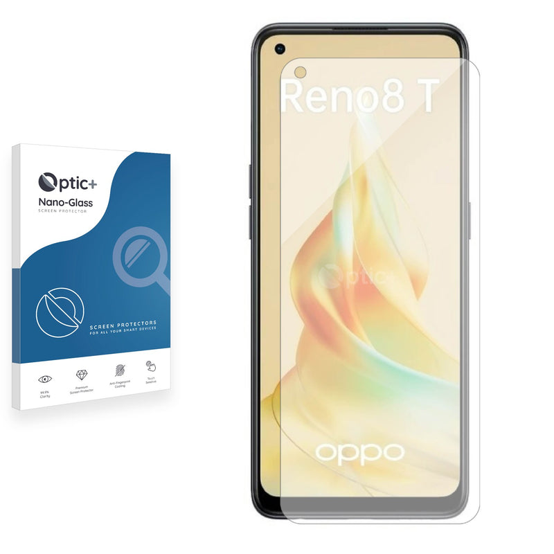 Optic+ Nano Glass Screen Protector for Oppo Reno 8T