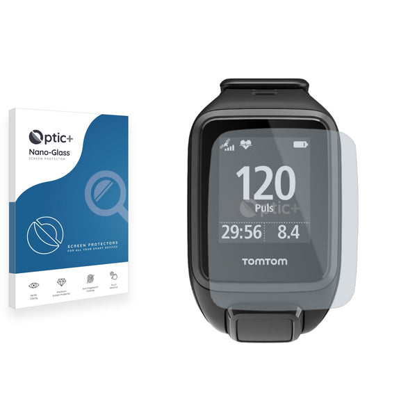 Optic+ Nano Glass Screen Protector for TomTom Spark