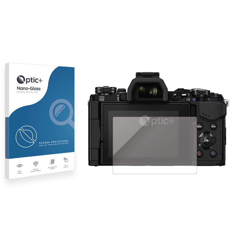 Optic+ Nano Glass Screen Protector for Olympus OM-D E-M5 Mark II