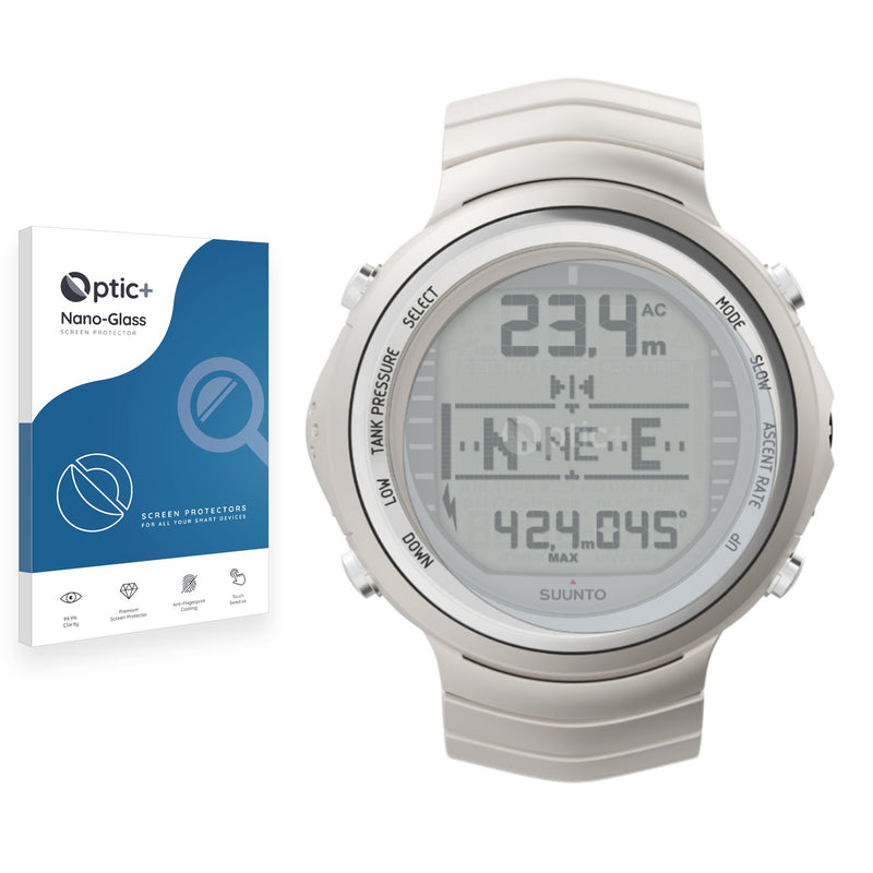 Optic+ Nano Glass Screen Protector for Suunto D9TX Titanium