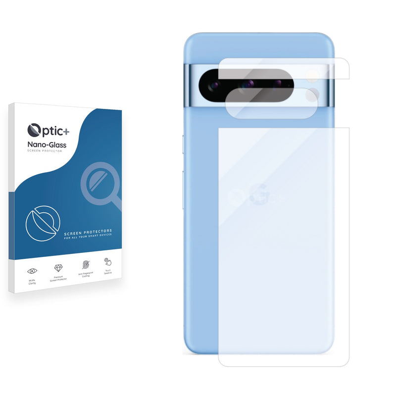 Optic+ Nano Glass Rear Protector for Google Pixel 8 Pro