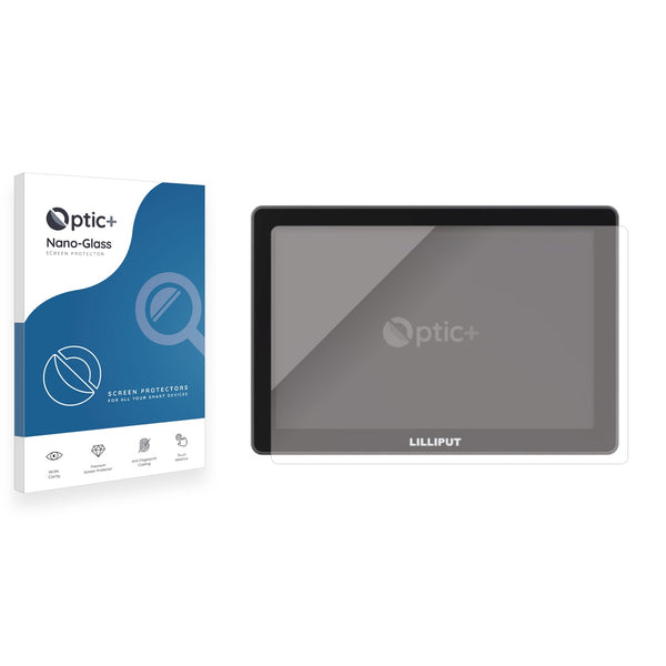 Optic+ Nano Glass Screen Protector for Lilliput HT10S 10.1" Monitor
