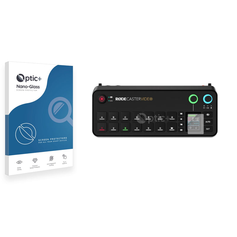 Nano Glass screen protector for Rode Rodecaster Video