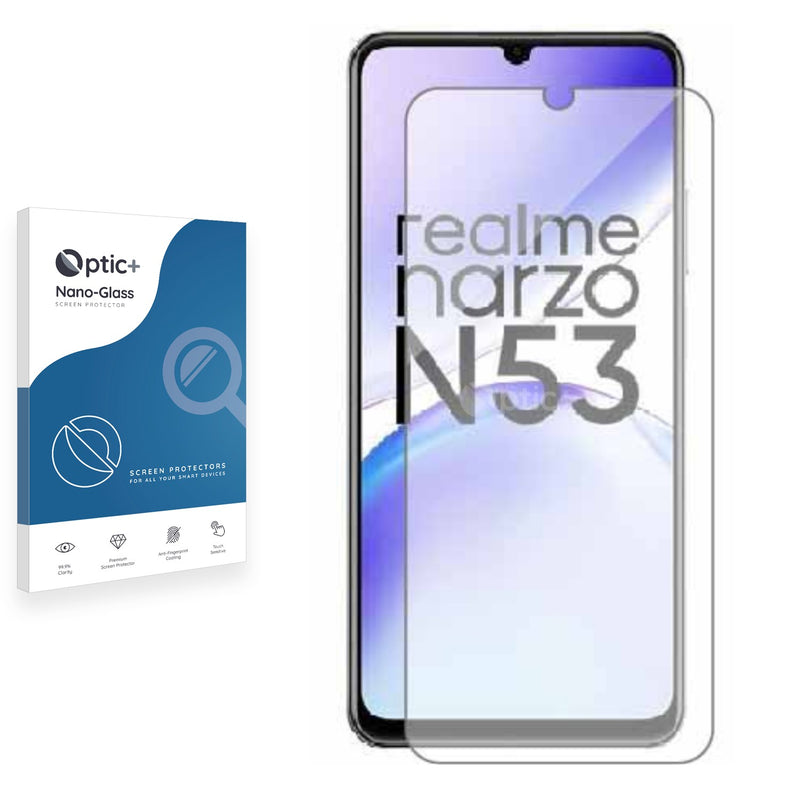 Optic+ Nano Glass Screen Protector for realme Narzo  N53