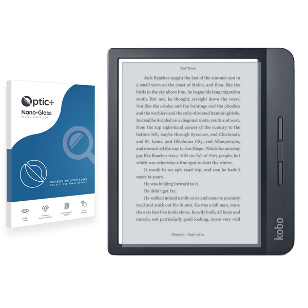 Optic+ Nano Glass Screen Protector for Kobo Libra H2O